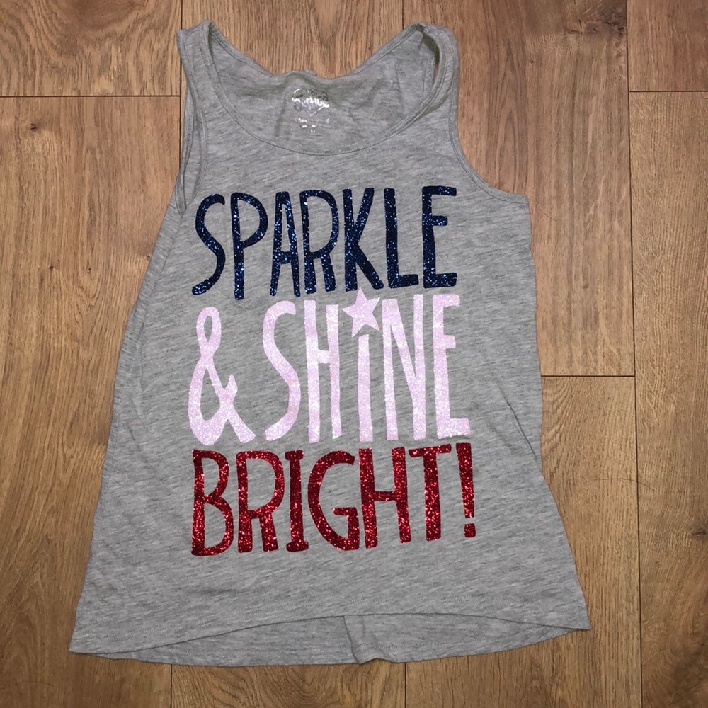 Girls size 10 Justice tank top